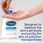 Cetaphil Oily Skin Cleanser, 236ml, Face Wash, For Combination to Oily Sensitive Skin, With Niacinamide - Damaged Box