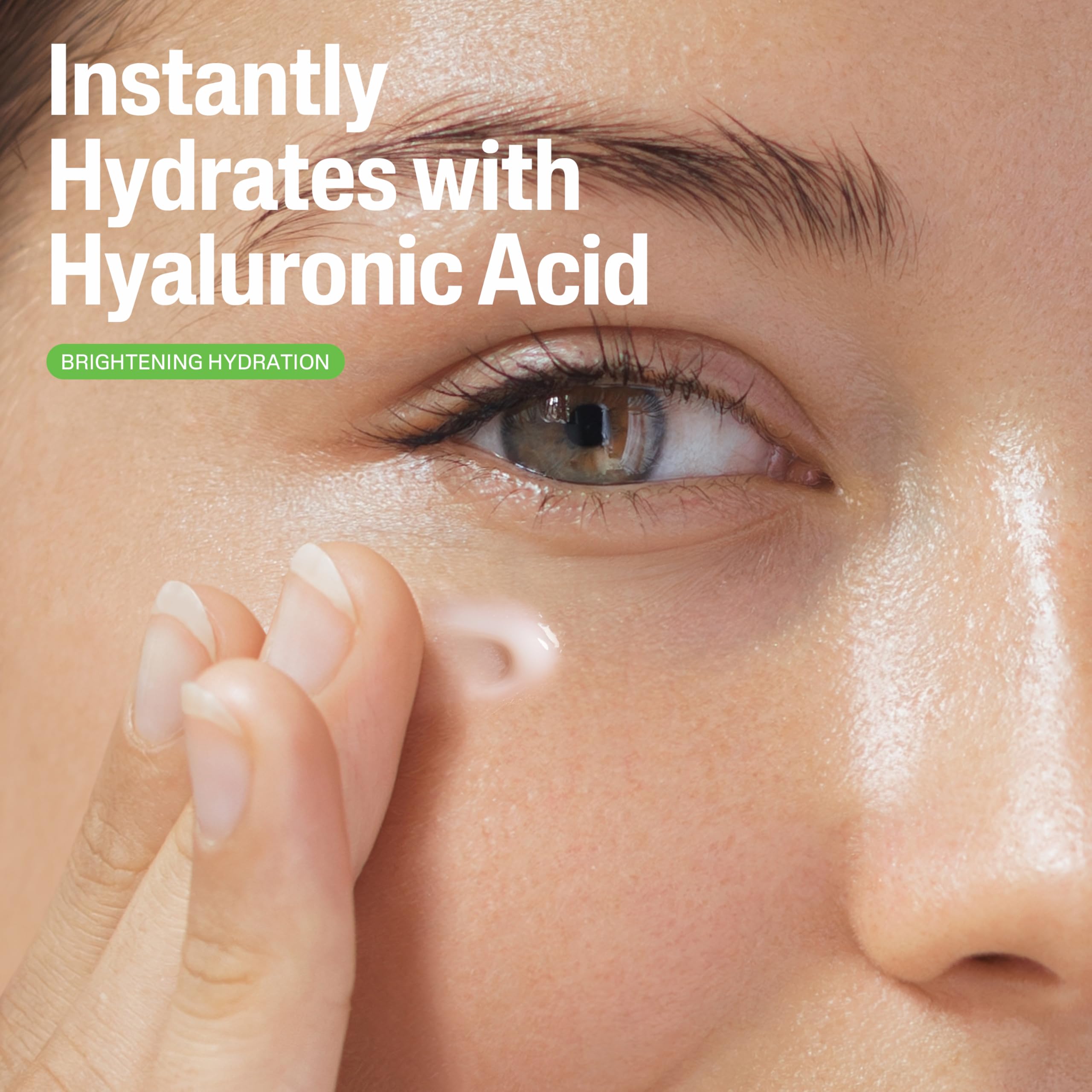Cetaphil Hyaluronic Acid Eye Gel, 14ml, Eye Cream with Niacinamide, Visibly Reduce Dark Circles, Vegan-Friendly, Packaging May Vary - Damaged Box