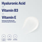 Cetaphil Hyaluronic Acid Eye Gel, 14ml, Eye Cream with Niacinamide, Visibly Reduce Dark Circles, Vegan-Friendly, Packaging May Vary - Damaged Box