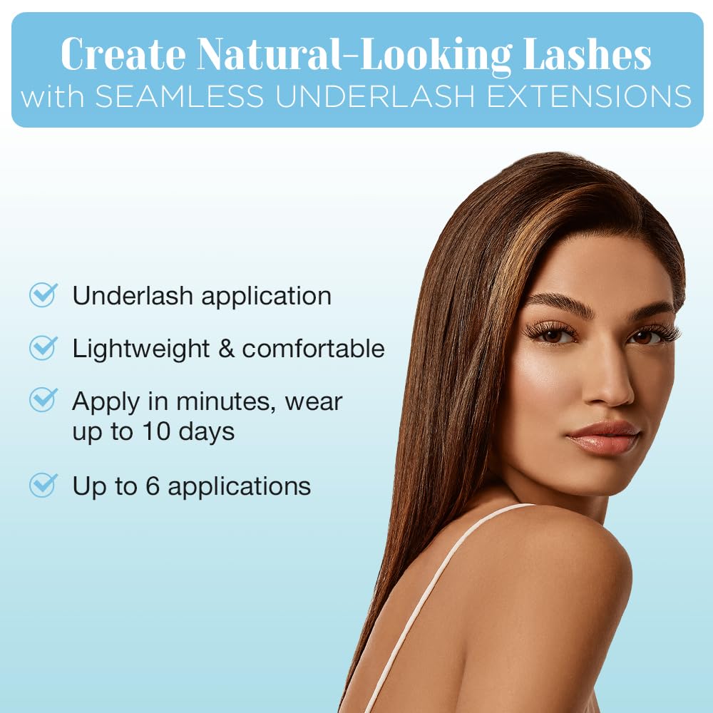 Ardell Seamless Underlash Extensions Wispies Kit, Duo Bond and Seal, 6 Applications (Pack of 1) - Damaged Box