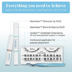 Ardell Seamless Underlash Extensions Wispies Kit, Duo Bond and Seal, 6 Applications (Pack of 1) - Damaged Box