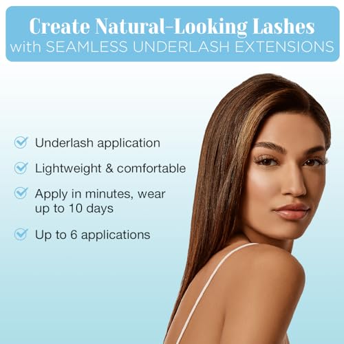 Ardell Seamless Underlash Extensions Wispies Kit, Duo Bond and Seal, 6 Applications (Pack of 1) - Damaged Box