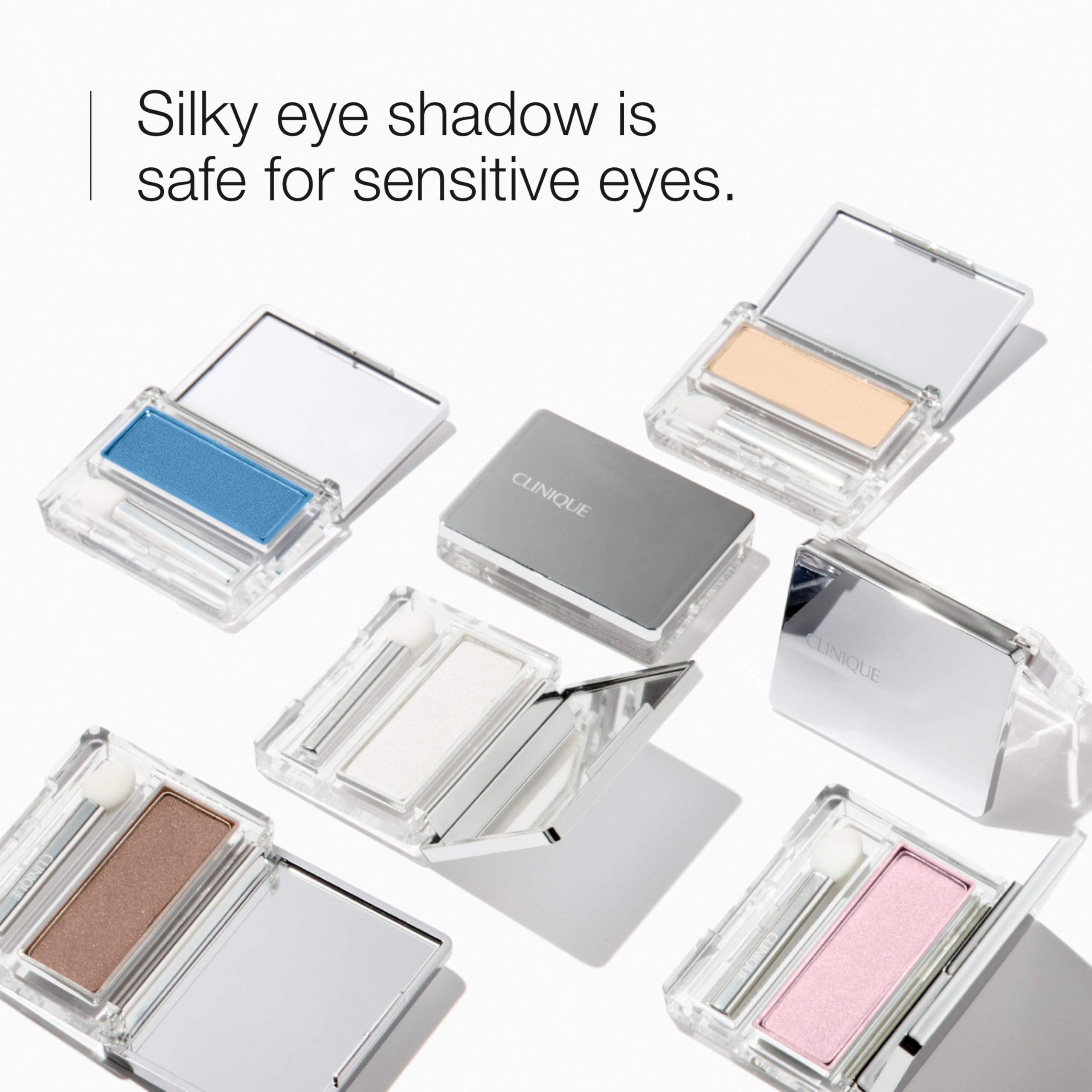 Clinique All About Shadow Single Eye Shadow Makeup | Long-wearing Eyeshadow Safe For Sensitive Eyes - Damaged Box