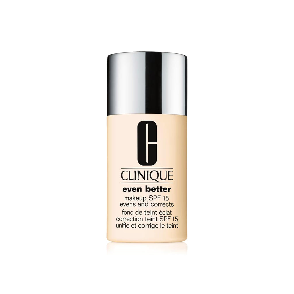 Clinique Even Better Makeup Foundation SPF 15 - WN 01 Flax - Medium Coverage, Evens Skin Tone, Reduces Dark Spots, 30ml - Damaged Box