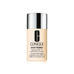 Clinique Even Better Makeup Foundation SPF 15 - WN 01 Flax - Medium Coverage, Evens Skin Tone, Reduces Dark Spots, 30ml - Damaged Box