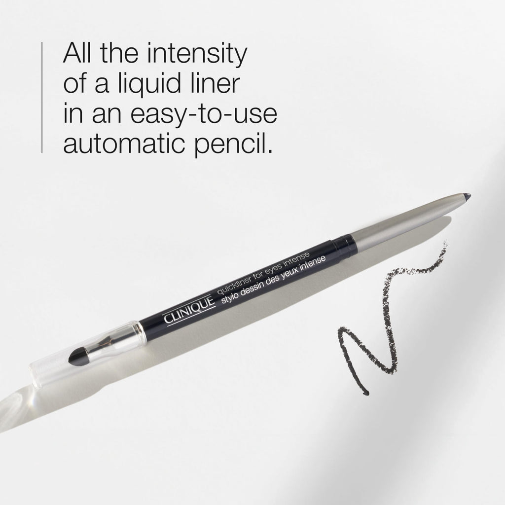 Clinique Quickliner For Eyes Intense | Water Resistant, Smudge Resistant + Safe For Sensitive Eyes - Damaged Box