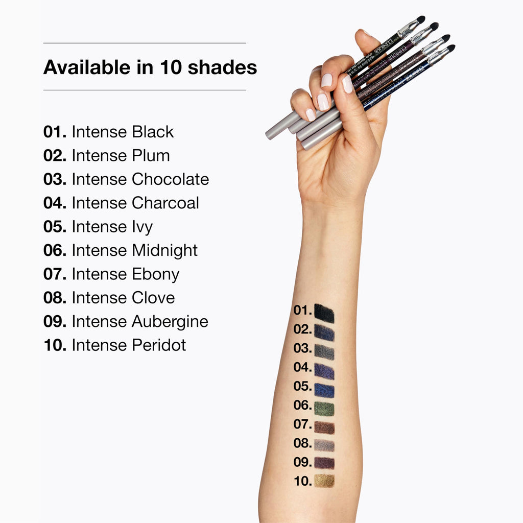Clinique Quickliner For Eyes Intense | Water Resistant, Smudge Resistant + Safe For Sensitive Eyes - Damaged Box