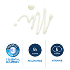 CeraVe Invisible Dry Touch Fluid Face Sunscreen, SPF 50+, Broad Spectrum UVB UVA Protection Sun Cream With 3 Essential Ceramides, Niacinamide, Normal to Oily Skin, Oil Control, Matte Finish, 50ml - Damaged Box