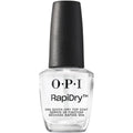 OPI RapiDry Nail Polish Top Coat - Quick Drying Top Coat - Quick Dry, High Shine & Glossy, Protects Nails - Nail Strengthener & Care (15ml)