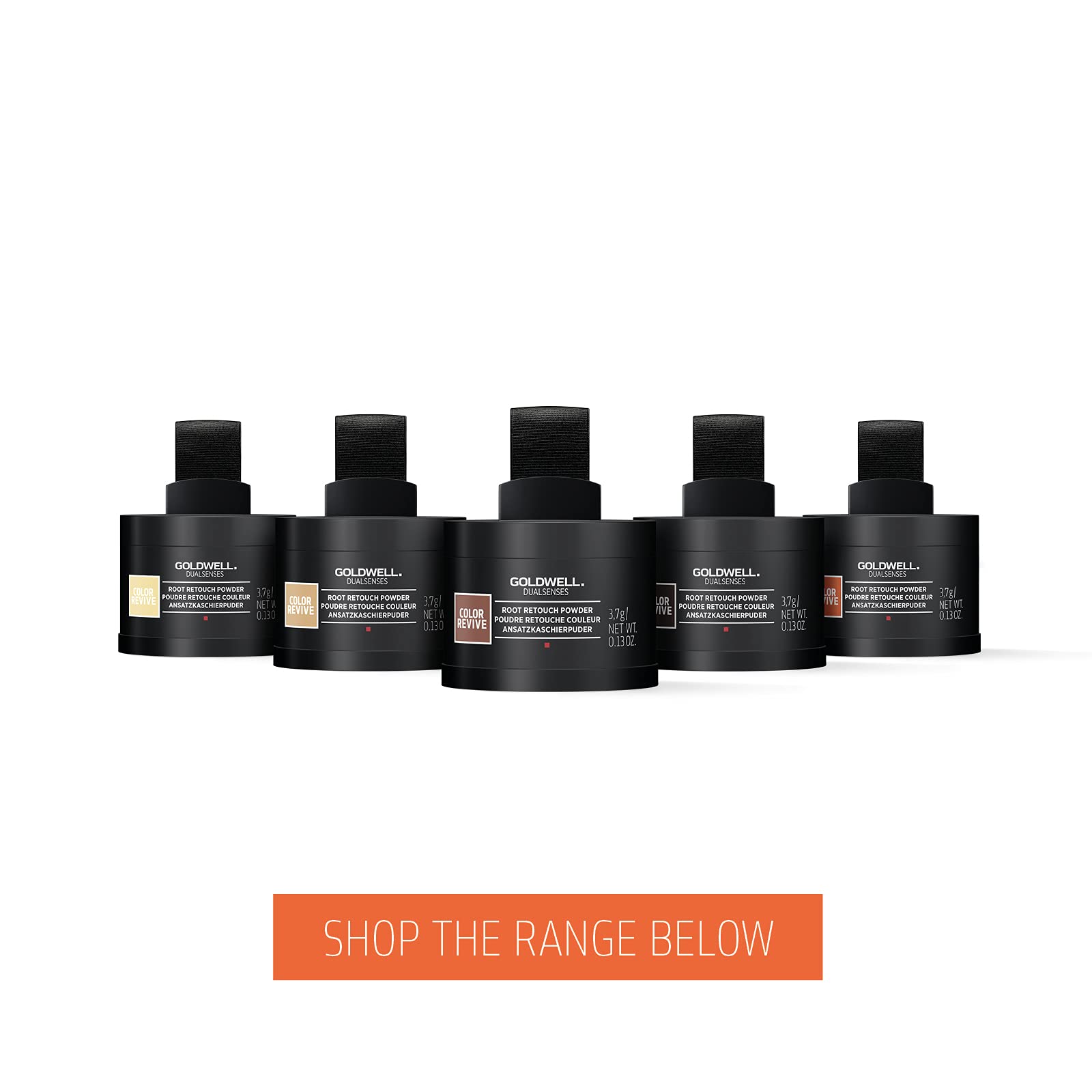 Goldwell Dualsenses Colour Revive Root Touch Up Dark Brown, Covers Root Regrowth 3.7g - Damaged Box