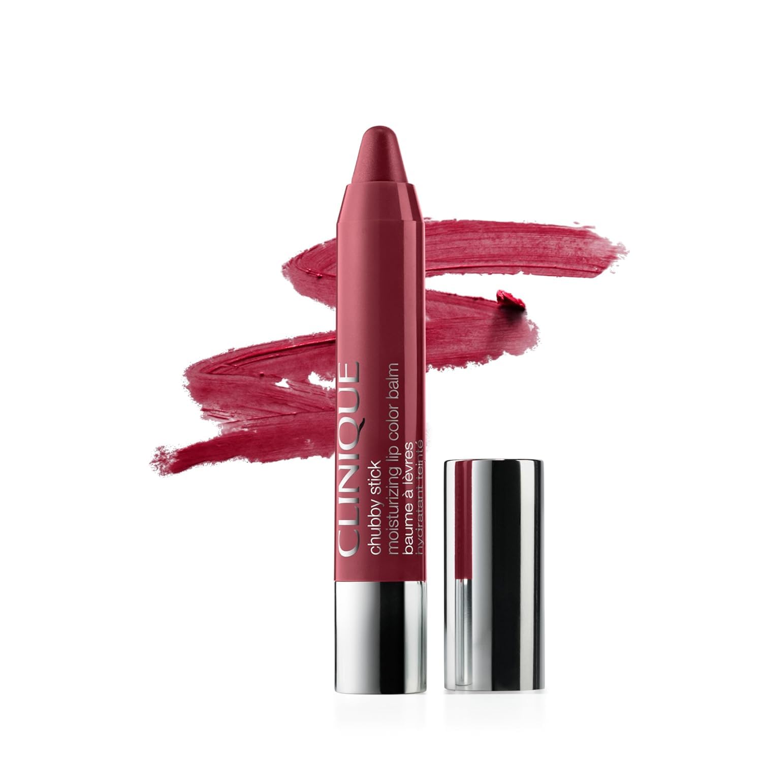 Clinique Chubby Stick Tinted Lip Balm - Moisturising Hydrating Lip Colour - 3g - 30 Broadest Berry