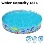 Bestway Fill 'N' Fun Kids Paddling Pool - 96" x 18" Round Outdoor Garden Swimming Pool 55031 - Damaged Box