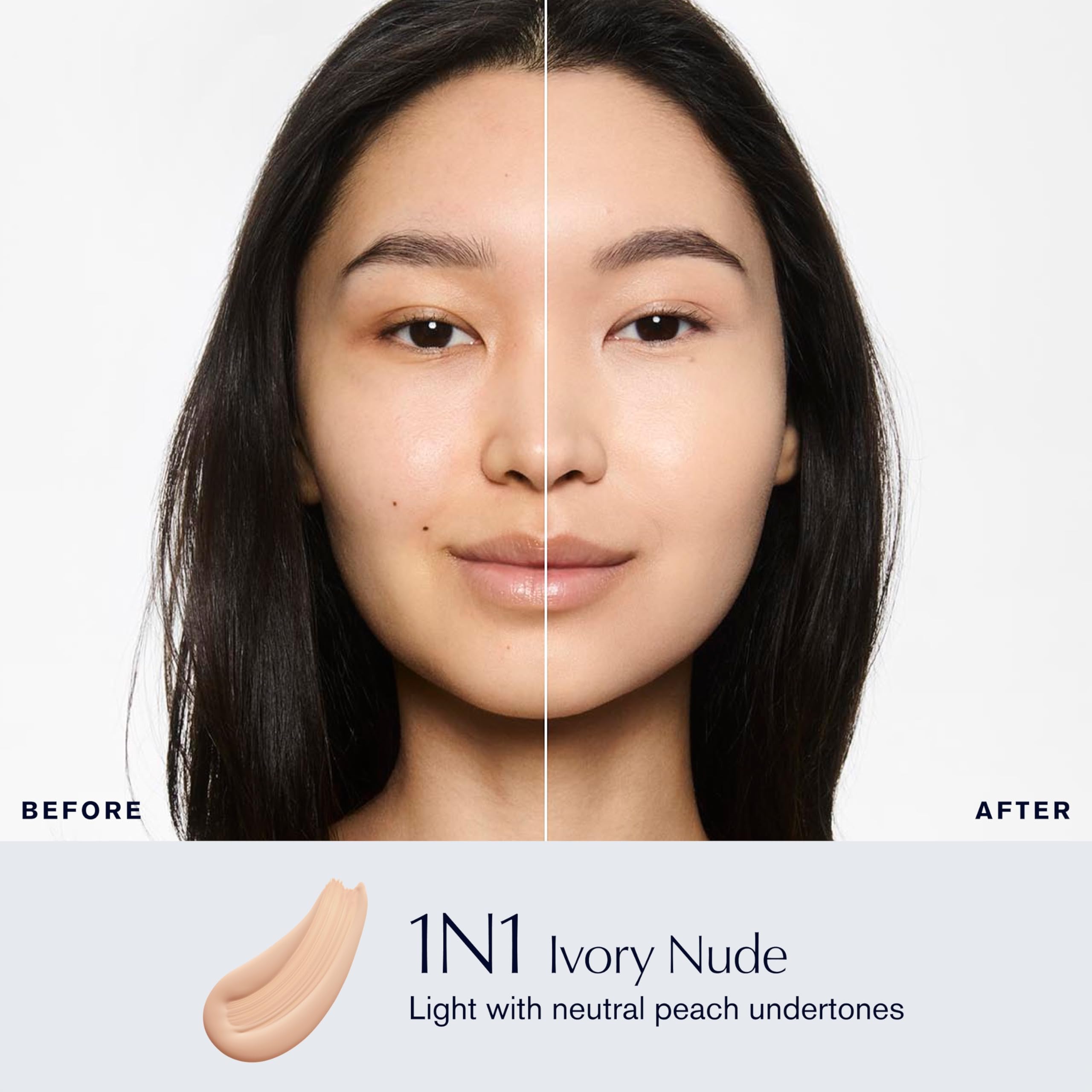 Estée Lauder Double Wear Stay-in-Place Makeup - 36-Hour Long-Wear Matte Foundation - 30ml 1N1 Ivory Nude - Damaged Box