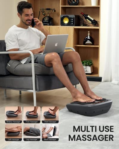 RENPHO Vibrating Shiatsu Calf Leg Massager with Remote - 2 Programs, 3 Auto Modes for Home Office - Very Good
