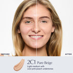 Estée Lauder Double Wear Stay-in-Place Makeup - 36-Hour Long-Wear Matte Foundation - 30ml 2C1 Pure Beige - Damaged Box