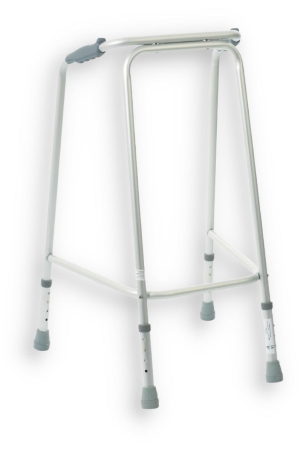 Lightweight Aluminium Walking Frame - Height Adjustable, Ergonomic Grips, Non-Slip Ferrules, Small S63207.S - Very Good