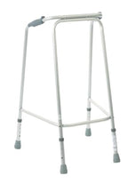 Lightweight Aluminium Walking Frame - Height Adjustable, Ergonomic Grips, Non-Slip Ferrules, Small S63207.S - Very Good