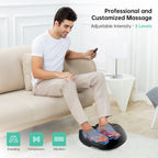 Snailax Shiatsu Foot Mass Massager with Remote Control - Electric Deep Kneading, Compression, Vibration, Foot Warmer - Damaged Box