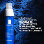 La Roche-Posay Toleriane Dermallergo Soothing Night Cream, 48H Hydrating Gel-Moisturiser for Ultra-Sensitive and Allergy-Prone Skin, with Niacinamide and Vitamin B6, 40ml - Damaged Box