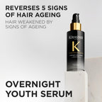 Kérastase Chronologiste Overnight Hair Serum 90ml - Restorative for Weakened, Ageing Hair