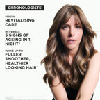 Kérastase Chronologiste Overnight Hair Serum 90ml - Restorative for Weakened, Ageing Hair