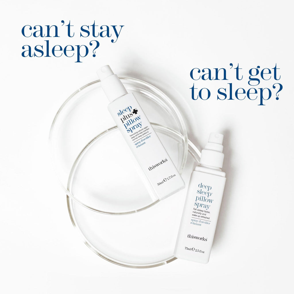 This Works Deep Sleep Pillow Spray, 75 ml, Infused with Lavender, Camomile and Vetivert - Science-Backed Natural Pillow Mist to Aid Sleep