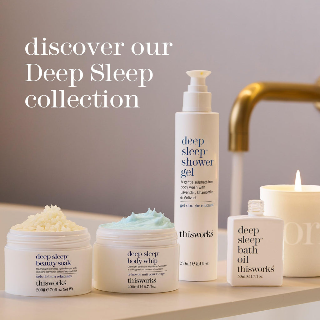 This Works Deep Sleep Pillow Spray, 75 ml, Infused with Lavender, Camomile and Vetivert - Science-Backed Natural Pillow Mist to Aid Sleep