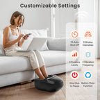 COMFIER Shiatsu Foot Massager with Heat, Kneading, Compression, Vibration - Electric Feet Massager for Plantar Fasciitis, Neuropathy - Damaged Box