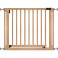 Safetots Wooden Elegance Baby Safety Gate - Natural Wood, Pressure Fit, 95-103cm Wide - Damaged Box