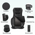 Snailax Full Body Massage Chair Pad Shiatsu Neck Back Massager with Heat & Compress - Portable 3D/4D Kneading Seat Cushion - Like New