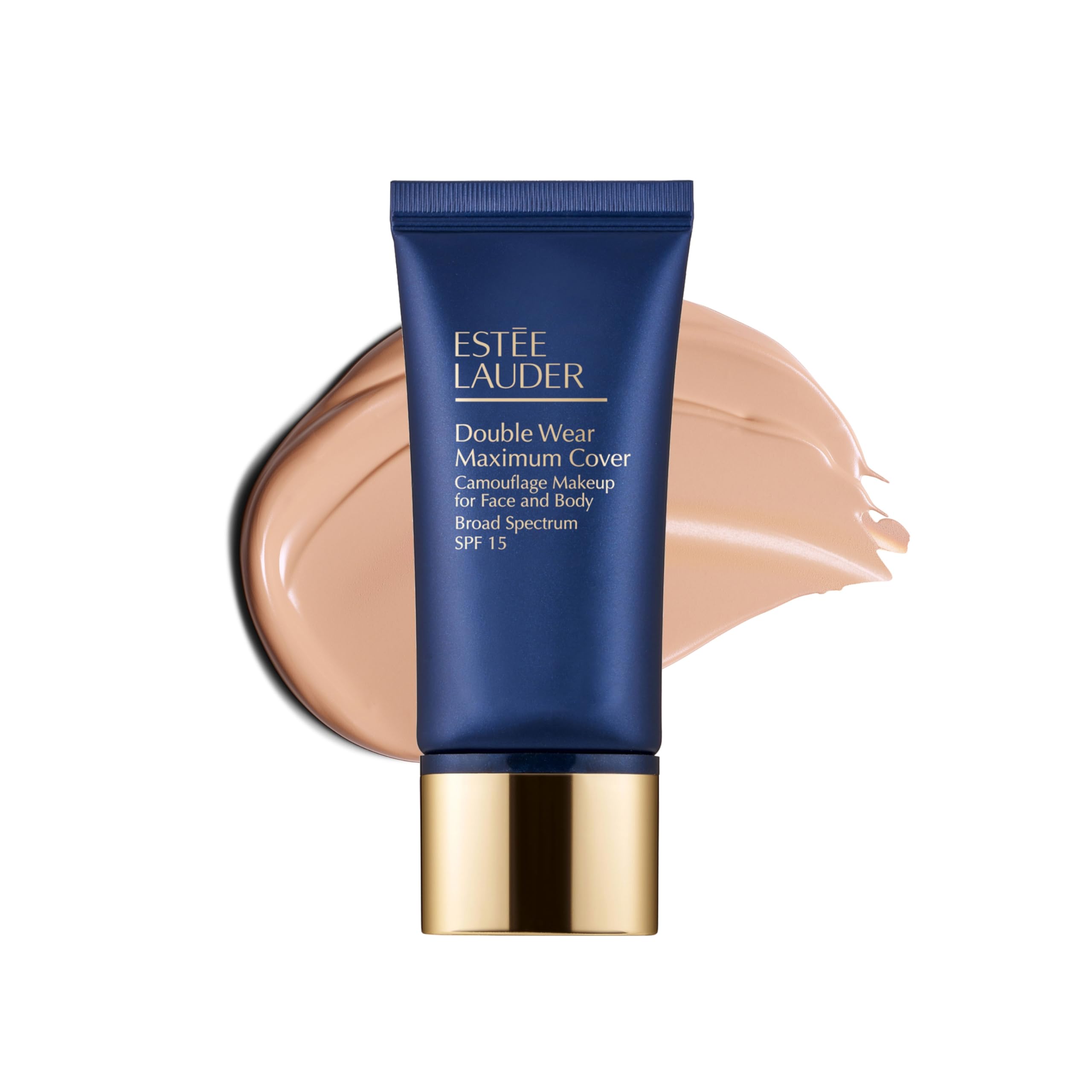 Estée Lauder Double Wear Maximum Cover Camouflage Foundation, 30ml 1C1 Cool Bone - Full Coverage, SPF 15 - Damaged Box