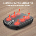 COMFIER Shiatsu Foot Massager Machine with Heat - Heated Foot Warmer for Pain Relief, Plantar Fasciitis - Black - Very Good