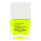 Nails Inc Be Your Inc.redible Self, Knightsrider's Street, Yellow, Neon, No Chip, Long Lasting, Quick Dry, Air Dry, Professional Manicures & Pedicures, Fingernails & Toenails, Vegan Nail Polish, 14 ML