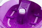 Sensio Spa Luxury Heated Foot Spa Massager - Digital Temperature Control, Bubble Bath, 4 Rollers, Pedicure Set