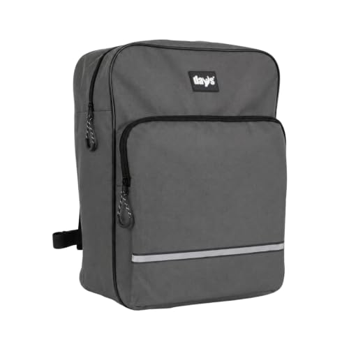 Days Scooter Crutch Bag - 27L Waterproof Mobility Scooter Storage Organiser - Grey - 40x45x14cm