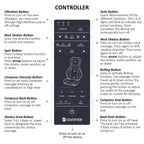 Comfier Neck and Back Massager with Heat - Shiatsu Massage Chair Pad for Full Back & Neck, Home Office Use - Damaged Box