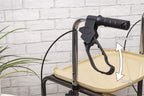 Aidapt Strolley Trolley - Height Adjustable, Removable Trays, Brakes - Mobility Aid, Dinner, Tea, Meals - Very Good