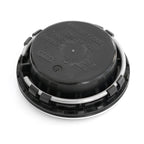 Audi Dynamic Wheel Centre Caps - Black/Silver - Set of 4 - Part No. 4M8071006A