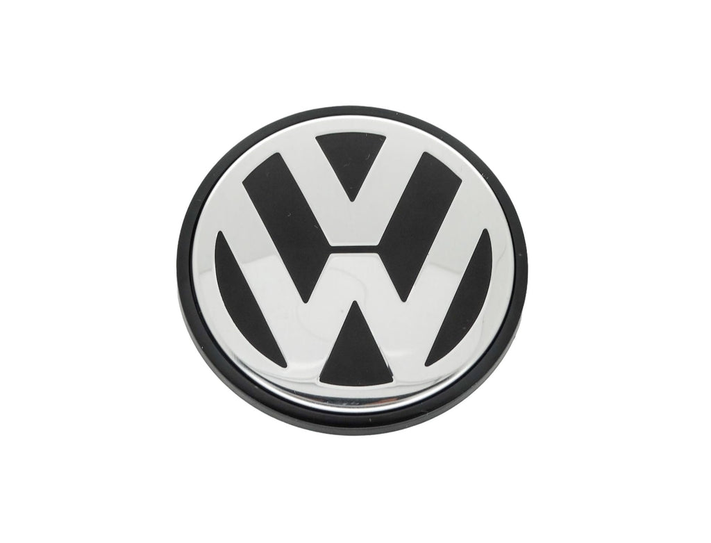 Audi Dynamic Wheel Centre Caps - Black/Silver - Set of 4 - Part No. 4M8071006A