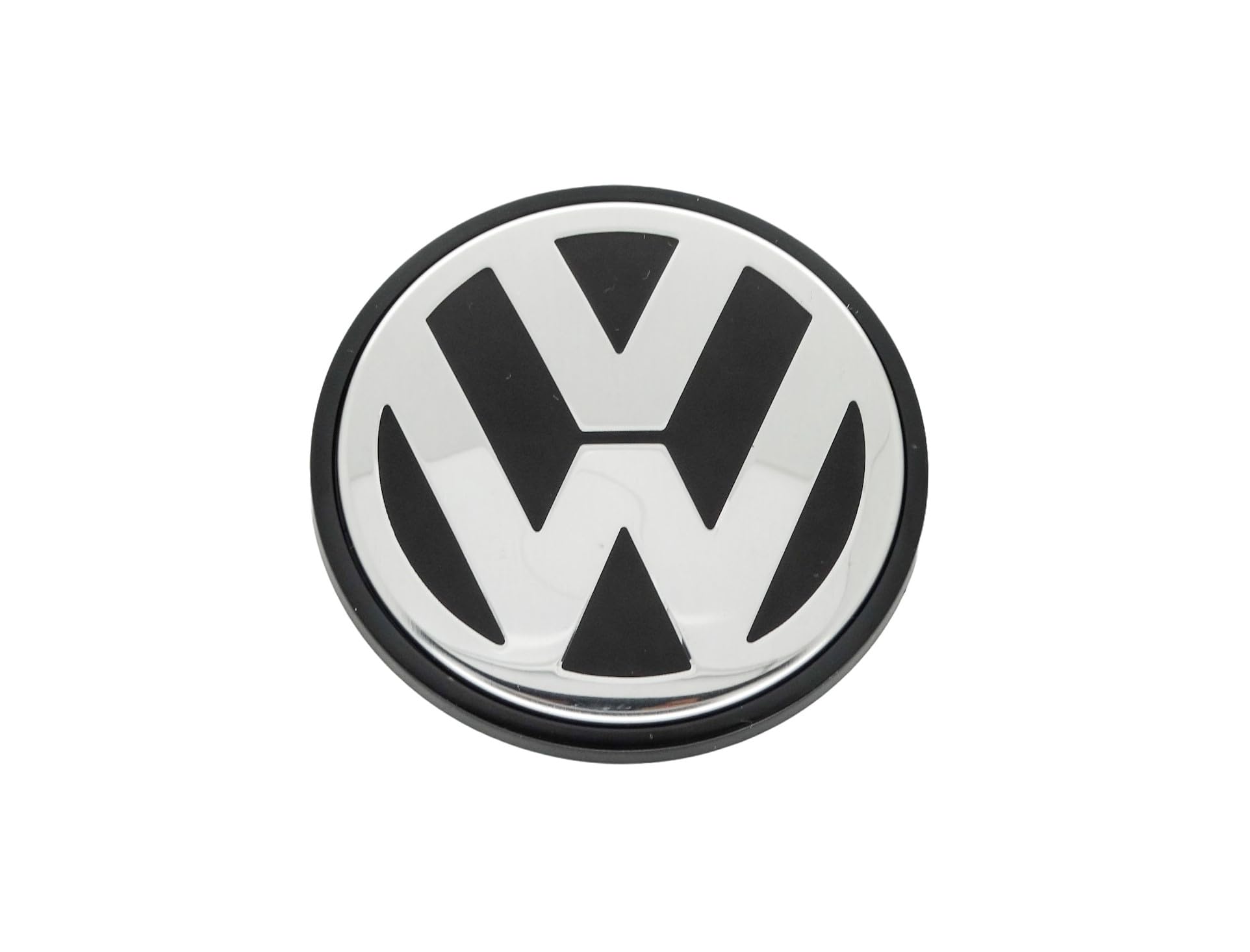 Audi Dynamic Wheel Centre Caps - Black/Silver - Set of 4 - Part No. 4M8071006A