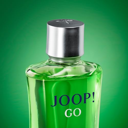 JOOP! Go Eau de Toilette for Men 100ml – Woody Fragrance with Bitter Orange, Cypress, Musk Notes - Damaged Box