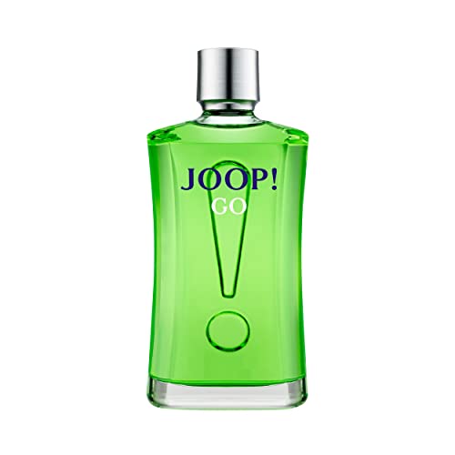 JOOP! Go Eau de Toilette for Men 100ml – Woody Fragrance with Bitter Orange, Cypress, Musk Notes - Damaged Box