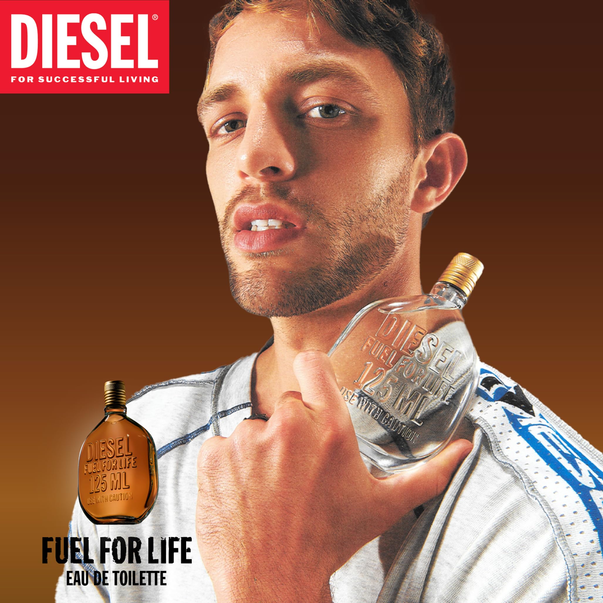 Diesel Fuel for Life Him EDT Aftershave 125ml — Men's Deep Masculine Scent Perfume