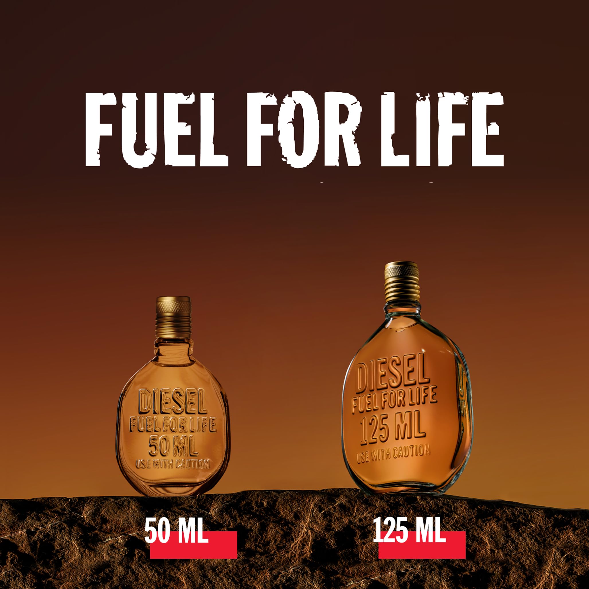 Diesel Fuel for Life Him EDT Aftershave 125ml — Men's Deep Masculine Scent Perfume
