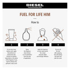Diesel Fuel for Life Him EDT Aftershave 125ml — Men's Deep Masculine Scent Perfume
