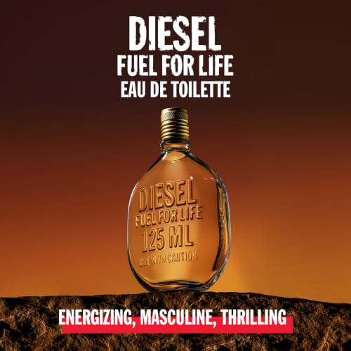 Diesel Fuel for Life Him EDT Aftershave 125ml — Men's Deep Masculine Scent Perfume