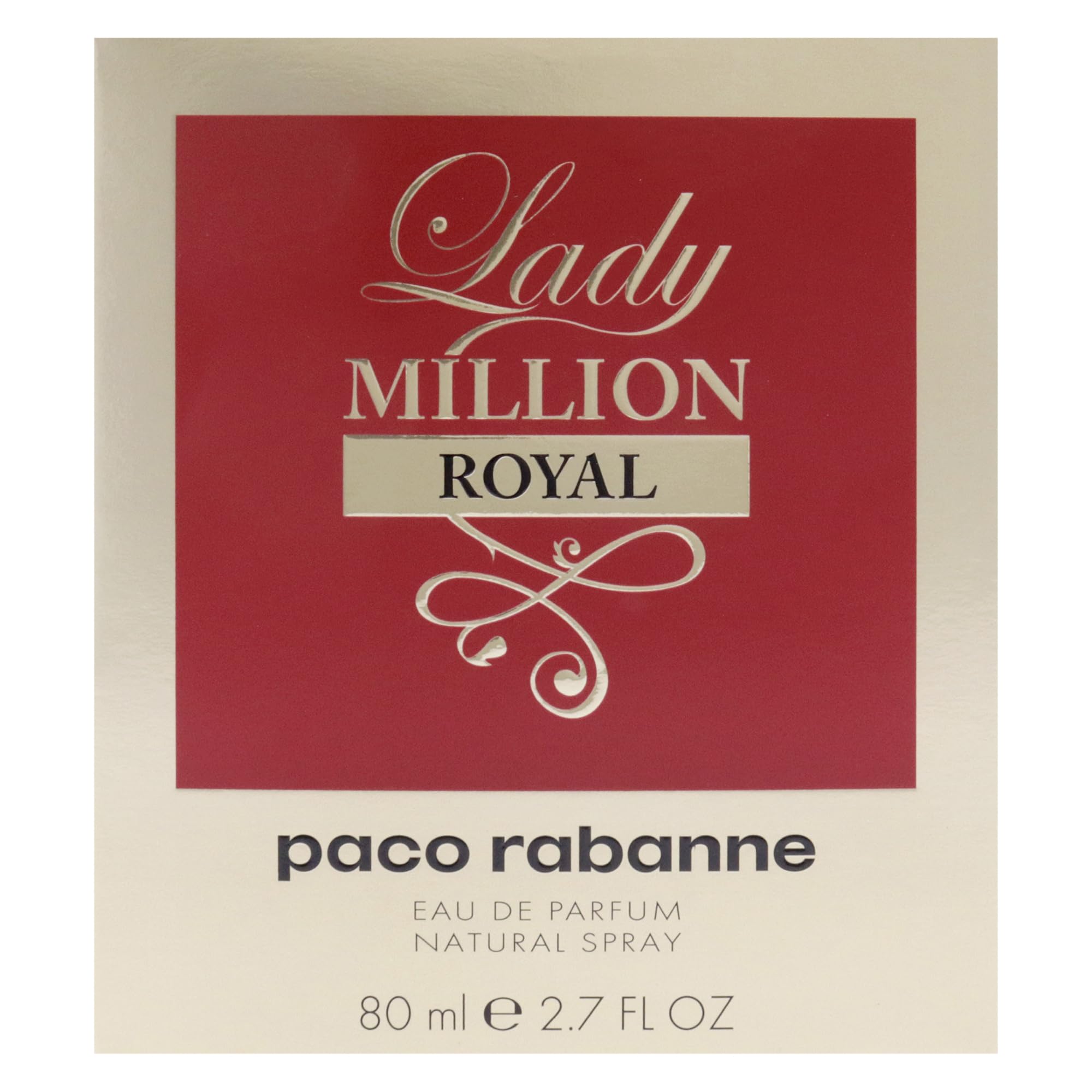 Paco Rabanne Lady Million Royal Eau de Parfum Spray - 80ml Women's Fragrance - Damaged Box