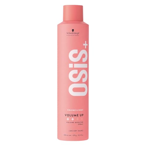 Schwarzkopf Professional OSiS Volume Up Anti Static Volume Spray For Hair Styling Enhances Hair's Texture Provides Root Lift Non Flaky On Dry Hair Medium Hold 300 ml