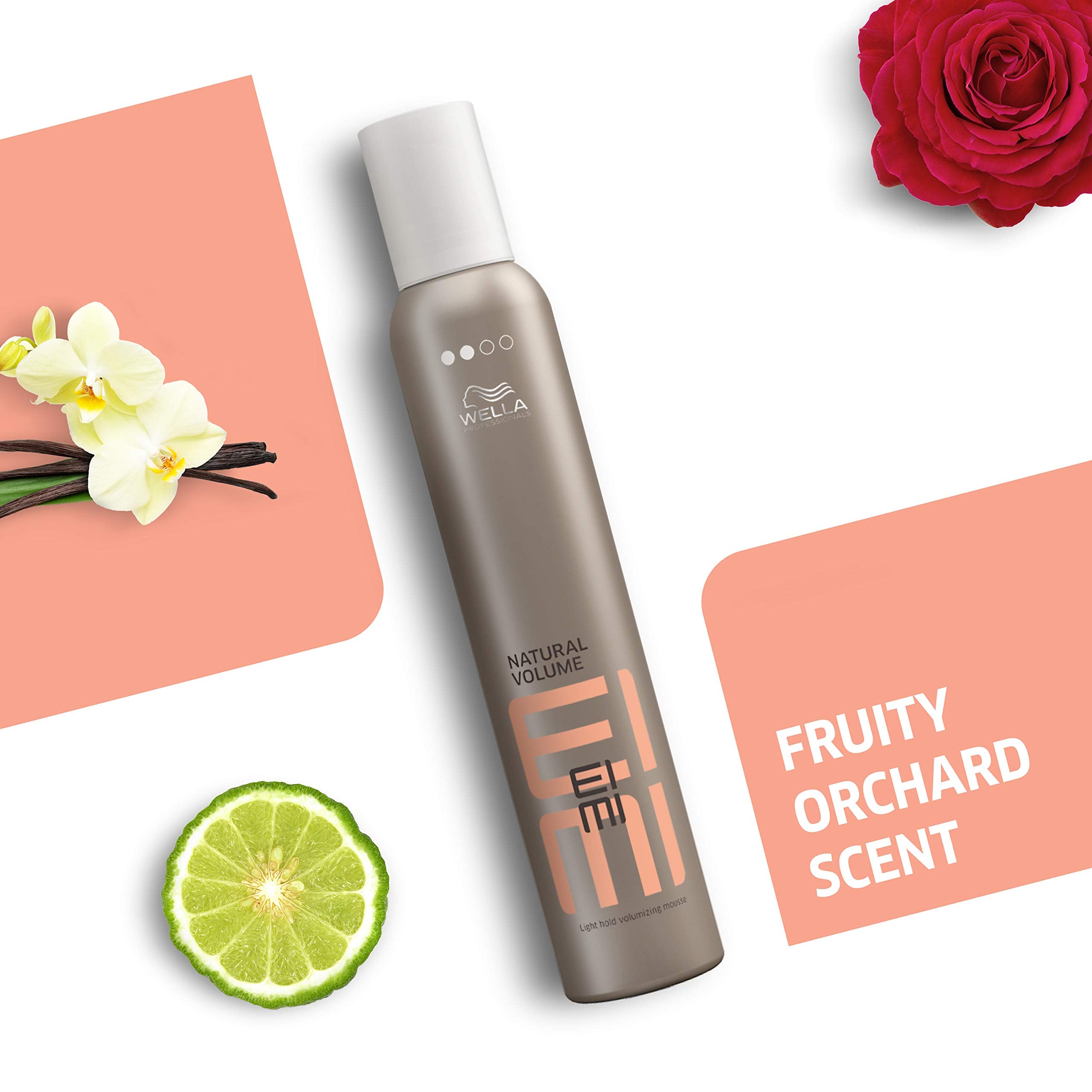Wella Professionals EIMI | Natural Volume Hair Mousse | Heat Protection | Level 2 Hold | 300ml - Damaged Box