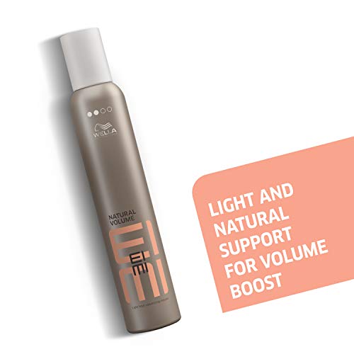 Wella Professionals EIMI | Natural Volume Hair Mousse | Heat Protection | Level 2 Hold | 300ml - Damaged Box